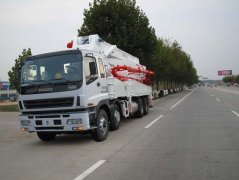 The maintenance of concrete pump truck in high temperature w