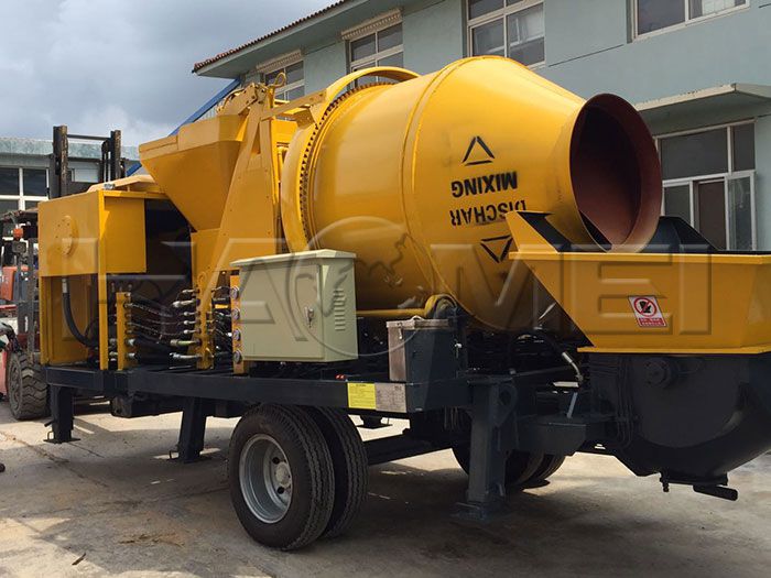 What Can A Portable Concrete Mixer and Pump for You