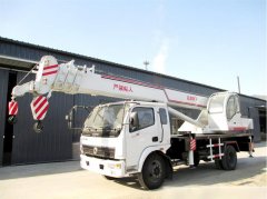 The Cement Pump Truck Pumping Concrete