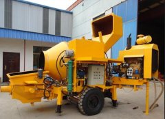 Concrete pump mixer is applied to varieties of construction