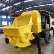 Portable concrete pump in the construction machinery market