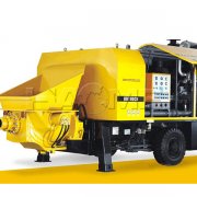 Application skills of trailer concrete pump in construction
