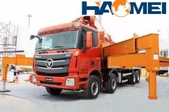 Advantages of concrete pump truck for sale | Haomei Machiner