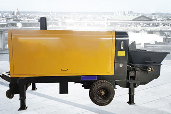 trailer concrete pump