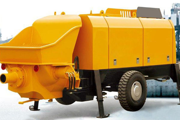 trailer concrete pump price