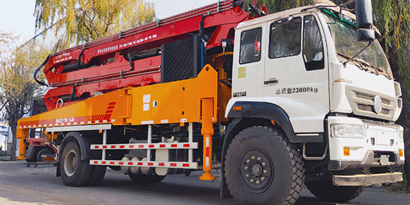 rent a concrete pump truck