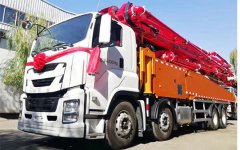 Operating a concrete pump truck