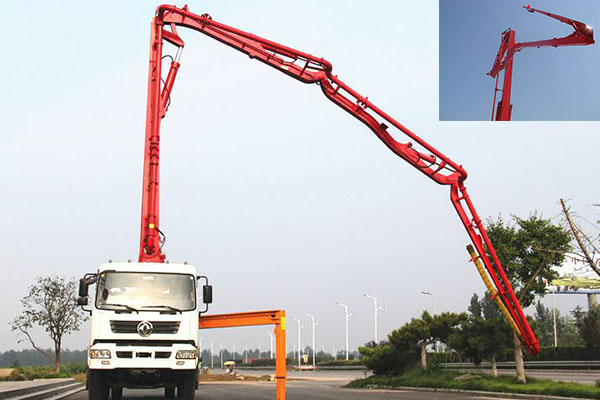 concrete pump truck models