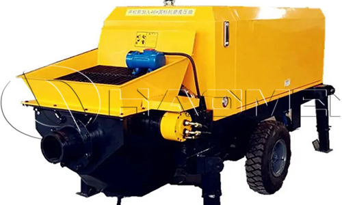 cement pumping machine