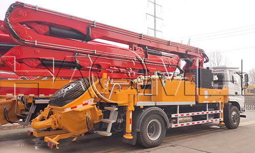 a 32m concrete pump truck