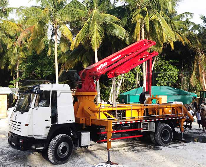 37m concrete pump truck