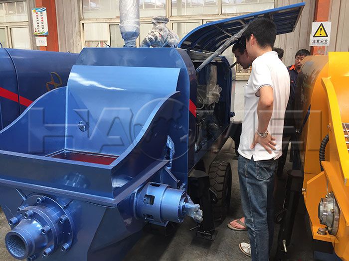 Japanese Customer to Buy Trailer Concrete Pump.jpg