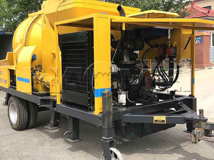 What Are Features of Concrete Mixer Hydraulic Pump