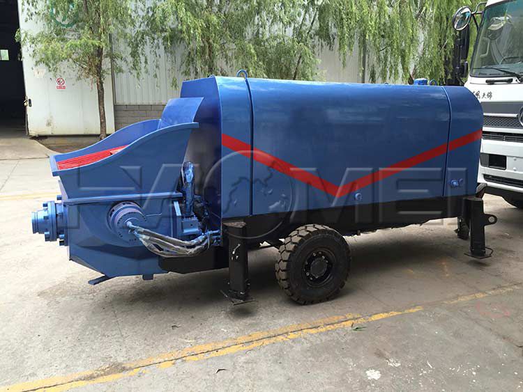 HBTS40 VS HBTS50 Concrete Trailer Pump