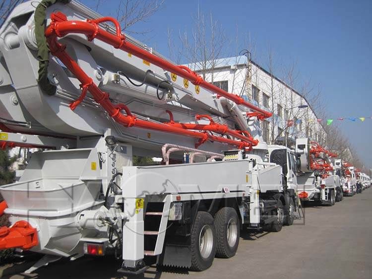 47m  concrete pump truck for salejpg