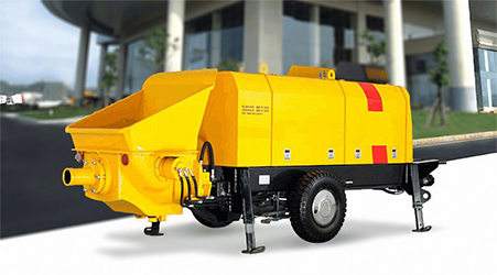 HBT80 Trailer Concrete Pump Cost