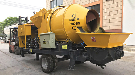 Concrete Mixer Pump Trailer