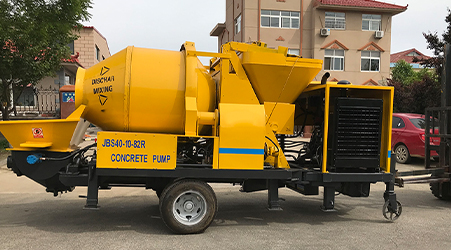 Diesel Concrete Mixer Pump for Sale