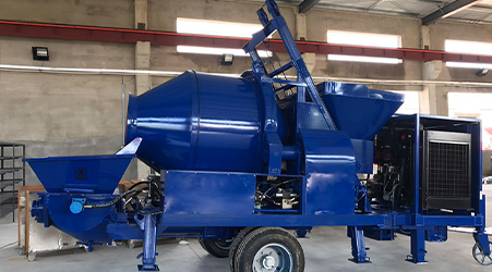 Small Concrete Mixer and Pump