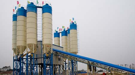 HZS180 Portable Concrete Batch Plant