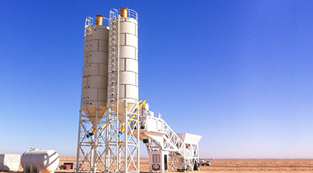 YHZS25 Mobile Concrete Plant